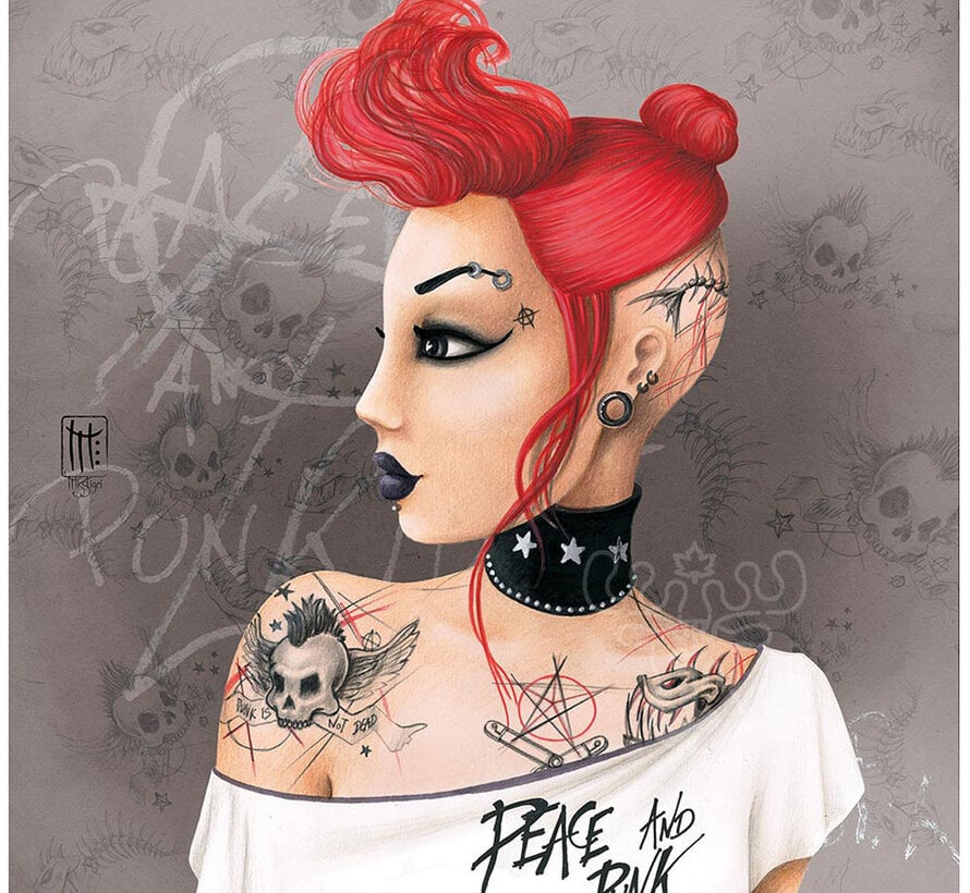 FINAL SALE Grafika Punk Puzzle 1000pcs