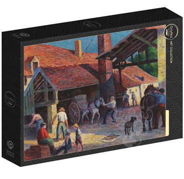 Grafika Grafika La Briqueterie, 1908 -Maximilien Luce - Puzzle 1000pcs