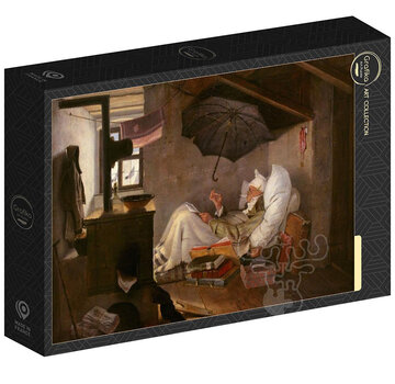 Grafika Grafika The Poor Poet, 1839 - Carl Spitzweg Puzzle 1000pcs