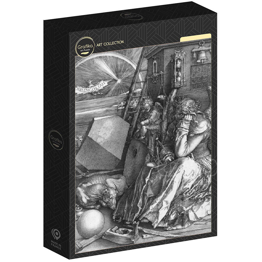 Grafika Melancholia, 1514 - Albrecht Dürer - Puzzle 1000pcs - Puzzles ...