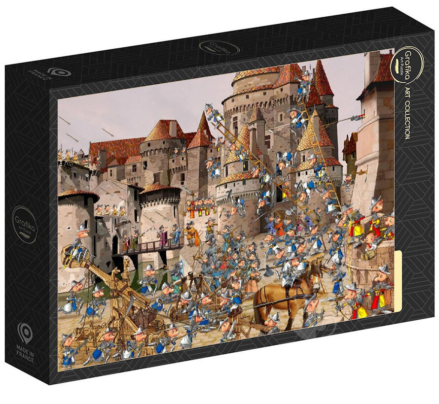 Grafika Attack of the Castle - François Ruyer Puzzle 1000pcs