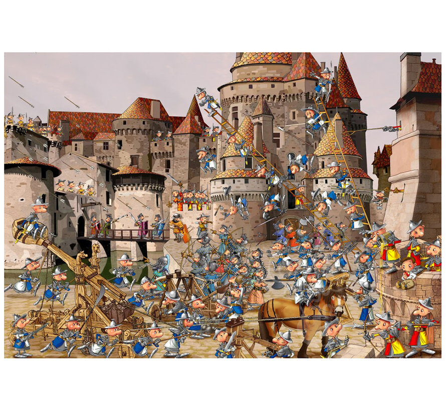 Grafika Attack of the Castle - François Ruyer Puzzle 1000pcs