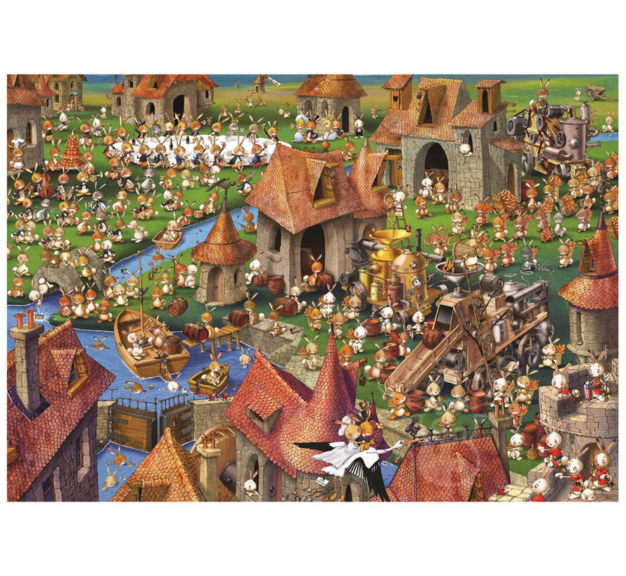 Puzzle 1000 Pezzi François Ruyer - La Strega, Magico Da Comporre