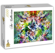 Grafika FINAL SALE Grafika Fleurs et Papillons de Printemps (Spring Flowers and Butterflies) Puzzle 1000pcs