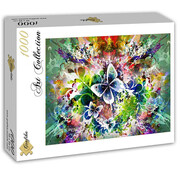 Grafika Grafika Fleurs et Papillons de Printemps (Spring Flowers and Butterflies) Puzzle 1000pcs