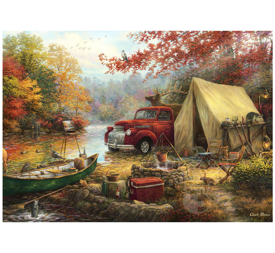 Grafika Share the Outdoors - Chuck Pinson Puzzle 1000pcs