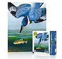 New York Puzzle Co. Cornell Lab: Belted Kingfisher Mini Puzzle 100pcs