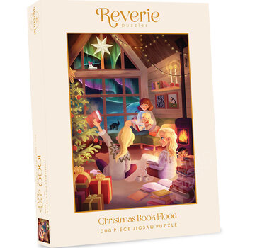 Reverie Puzzles Reverie Christmas Book Flood Puzzle 1000pcs