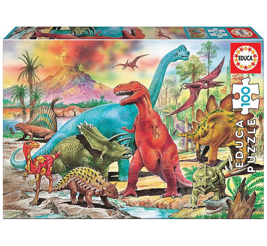 Educa Dinosaurs Puzzle 100pcs