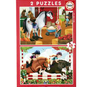 Educa Borras Educa Horses Puzzle 2x48pcs