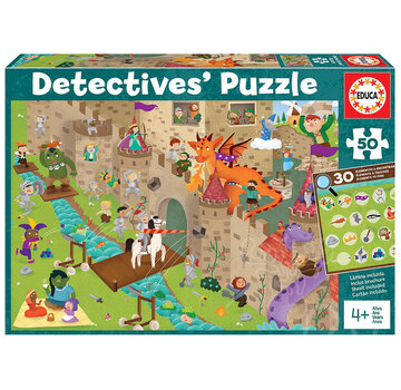 Educa Borras Educa Detectives: Castle Puzzle 50pcs
