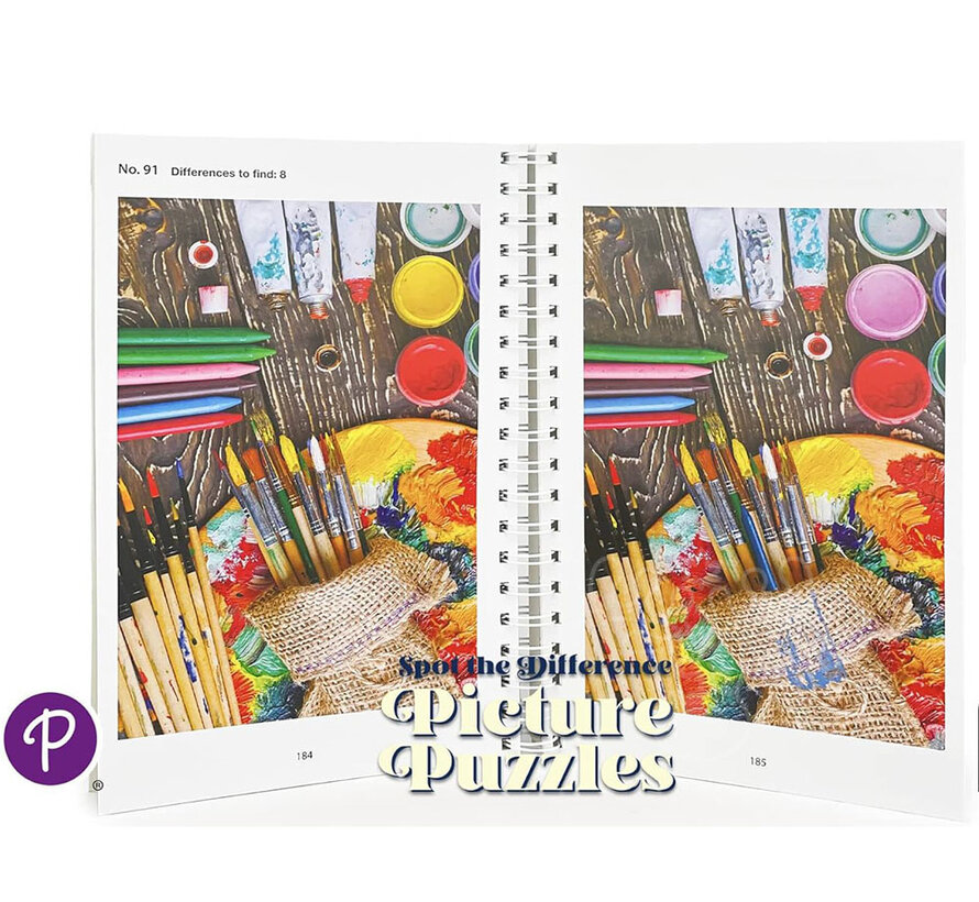Picture Puzzles: Spot the Difference: More than 1,000 differences to find!