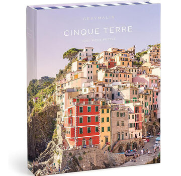 Galison Galison Gray Malin Cinque Terre Puzzle 1000pcs in a Book Box