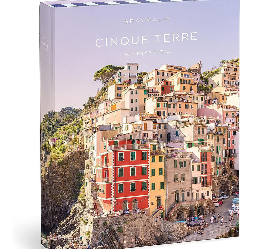 Galison Gray Malin Cinque Terre Puzzle 1000pcs in a Book Box