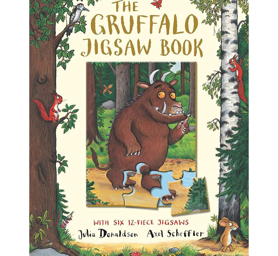 MacMillan The Gruffalo Jigsaw Book Puzzle 6 x 12pcs