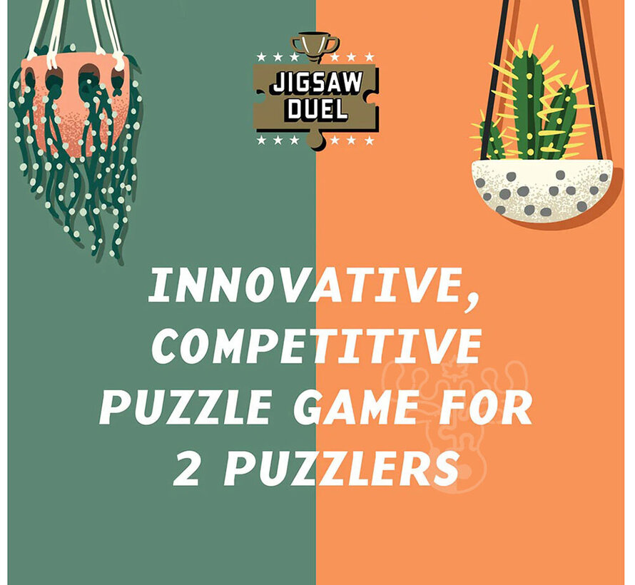 Ridley Jigsaw Duel Houseplants Puzzle 2 x 70pcs