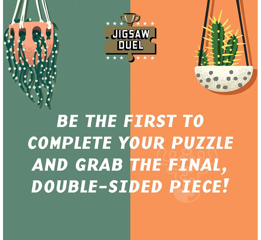 Ridley Jigsaw Duel Houseplants Puzzle 2 x 70pcs