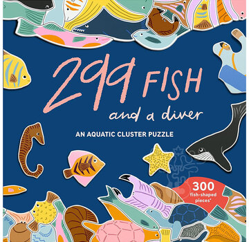 Laurence King Publishing Laurence King 299 Fish (and a Diver) Puzzle 300pcs
