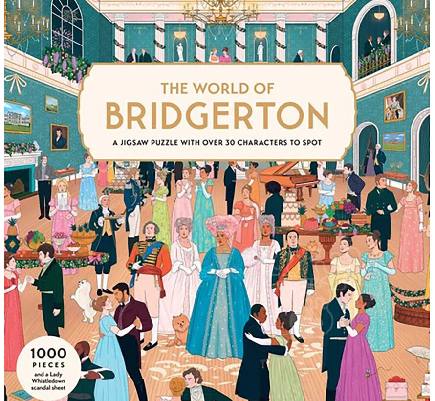 Laurence King The World of Bridgerton Puzzle 1000pcs