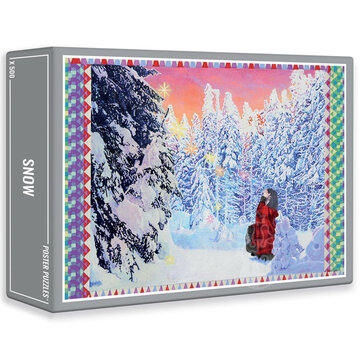 Cloudberries FINAL SALE Cloudberries Snow Puzzle 500pcs