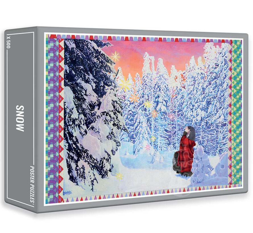 FINAL SALE Cloudberries Snow Puzzle 500pcs