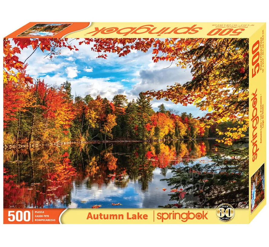 Springbok Autumn Lake Puzzle 500pcs