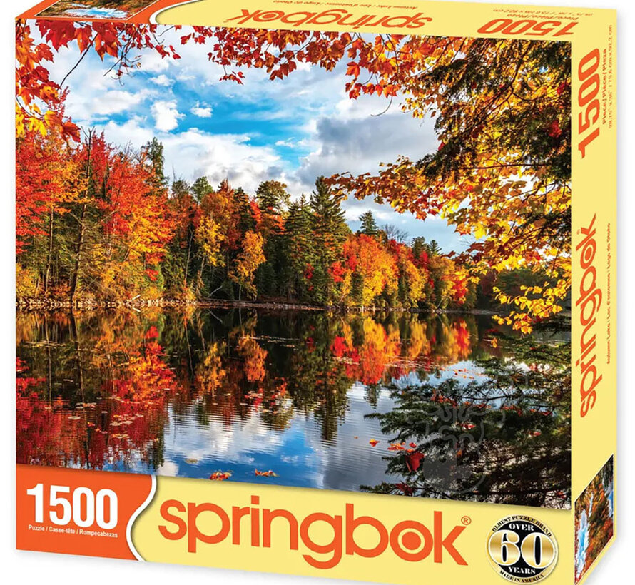 Springbok Autumn Lake Puzzle 1500pcs