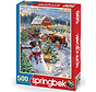 Springbok Christmas Tree Farm Puzzle 500pcs