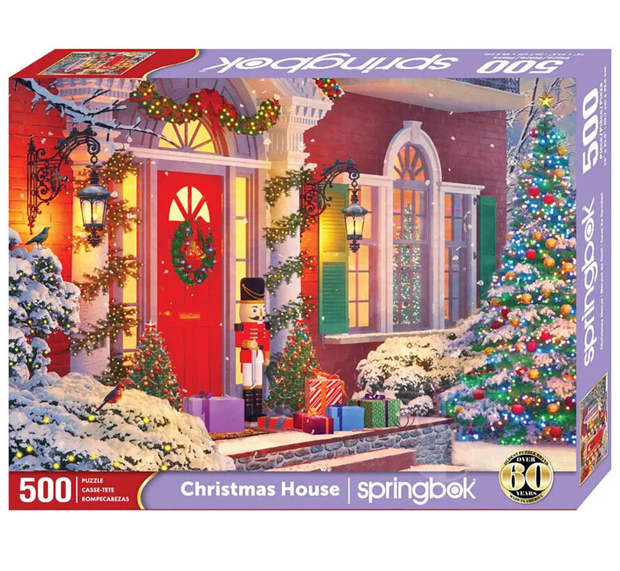 Springbok Christmas House Puzzle 500pcs