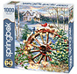 Springbok Country Christmas Puzzle 1000pcs