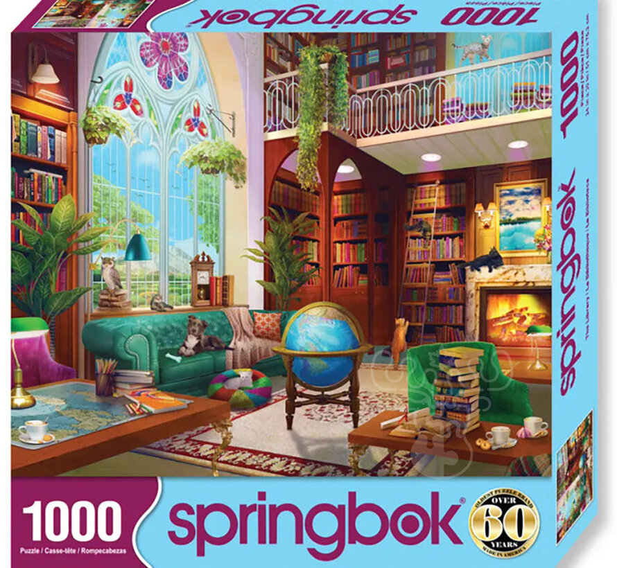 Springbok The Library Puzzle 1000pcs