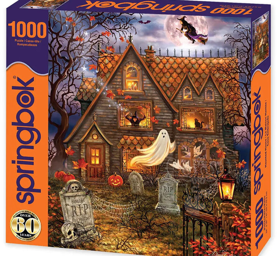 Springbok Haunted House Puzzle 1000pcs