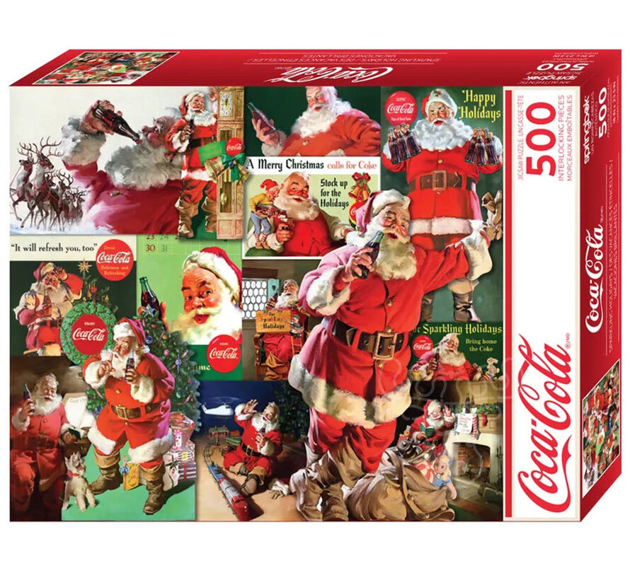 Springbok Coca-Cola Sparkling Holidays Puzzle 500pcs