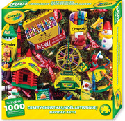 Springbok Springbok Crayola Crafty Christmas Ornaments Puzzle 1000pcs