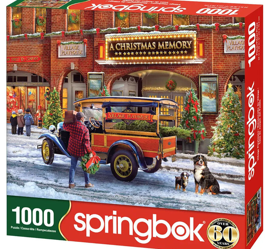 Springbok Village Playhouse Puzzle 1000pcs