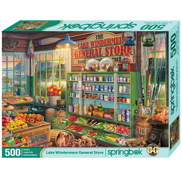 Springbok Springbok Lake Windermere General Store Puzzle 500pcs