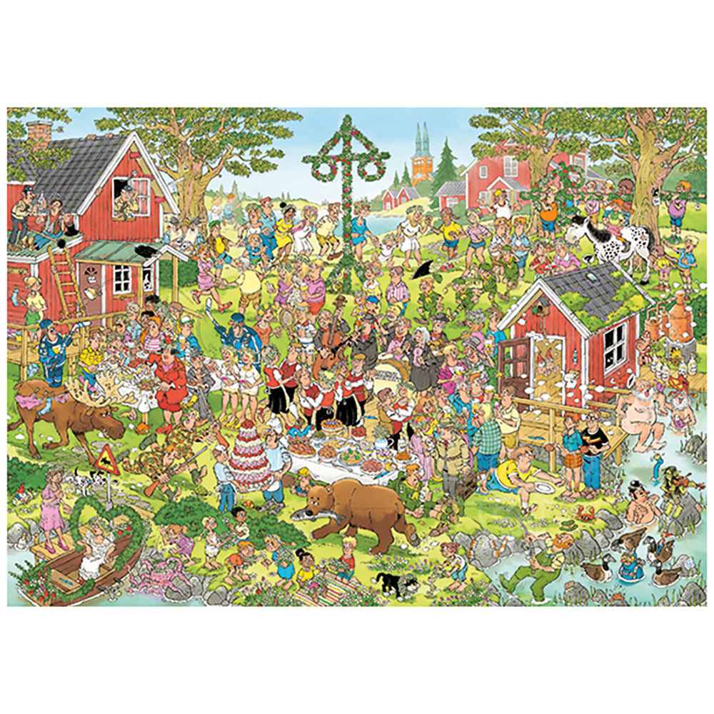 Jumbo Jan van Haasteren Midsummerfestival Puzzle 1000pcs Puzzles Canada