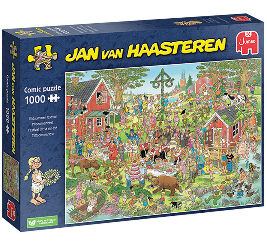 Jumbo Jan van Haasteren - Midsummerfestival Puzzle 1000pcs