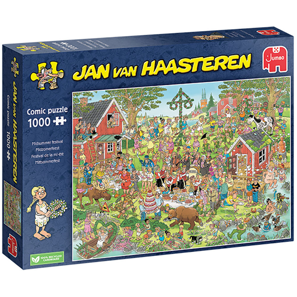 Jumbo Jan van Haasteren Midsummerfestival Puzzle 1000pcs Puzzles Canada