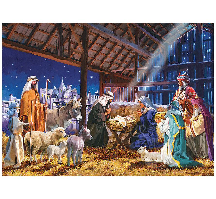 Eurographics Artist Label Macneil: Nativity Puzzle 1000pcs