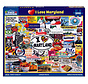 FINAL SALE White Mountain I Love Maryland Puzzle 1000pcs