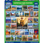 White Mountain FINAL SALE White Mountain National Park Posters Puzzle 1000pcs