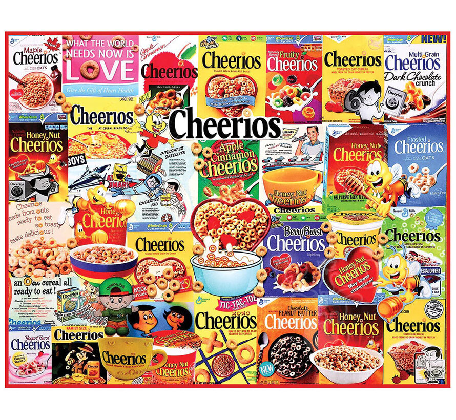 White Mountain Cheerios Puzzle 1000pcs