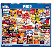 White Mountain White Mountain Pies Puzzle 1000pcs