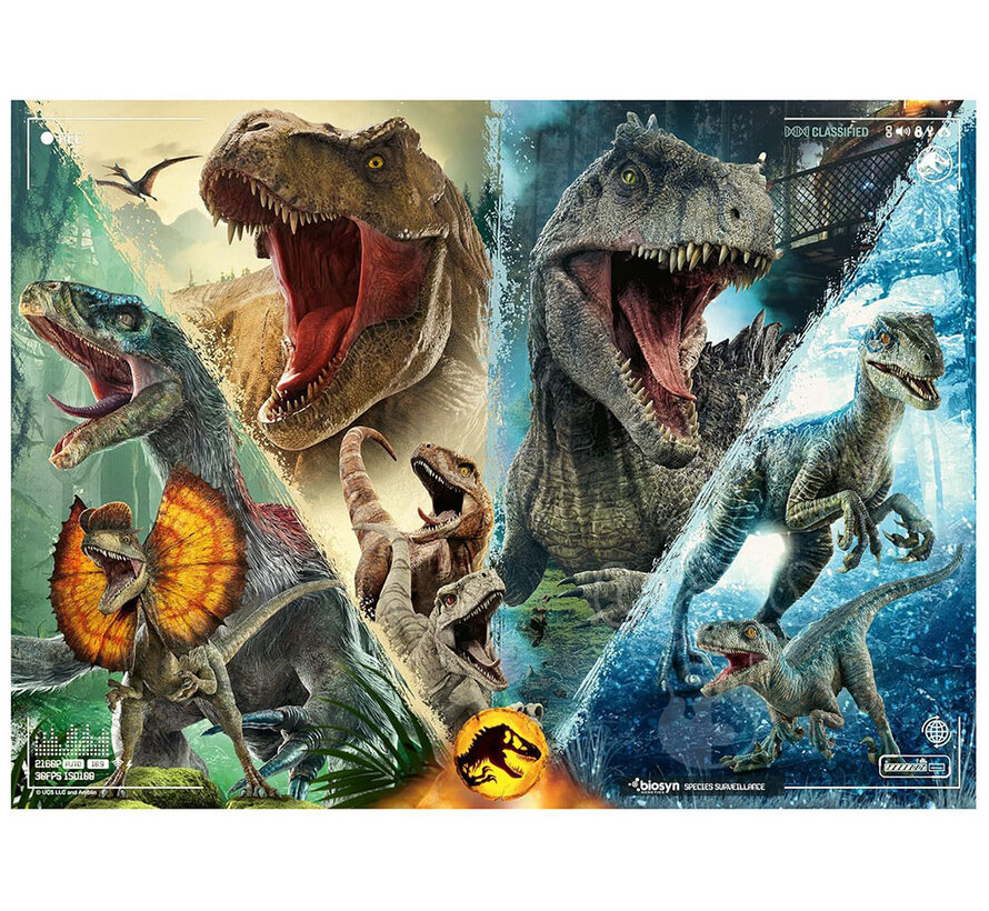 Ravensburger Jurassic World: Dominion Species Surveillance Puzzle 100pcs XXL