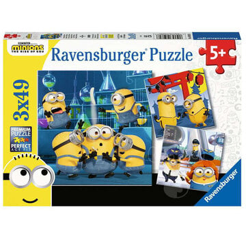 Ravensburger Ravensburger Minions: Funny Minions Puzzle 3 x 49pcs