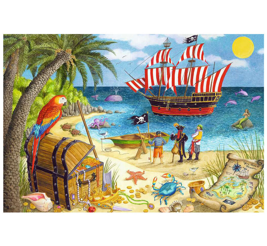 Ravensburger Pirates and Mermaids Puzzle 2 x 24pcs