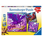 Ravensburger Mythical Majesty Puzzle 3 x 49pcs