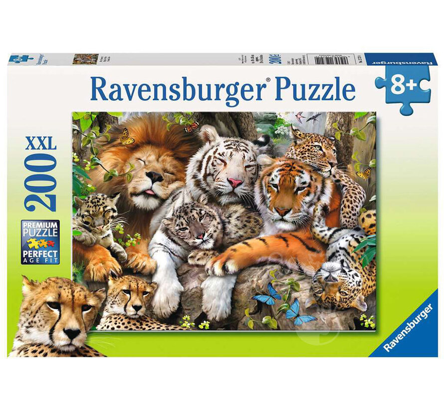 Ravensburger Big Cat Naps Puzzle 200pcs XXL