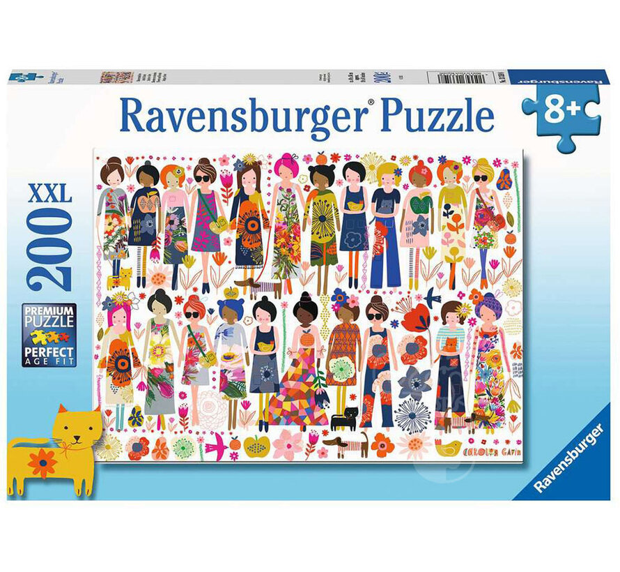 Ravensburger Flowers and Friends Puzzle 200pcs XXL